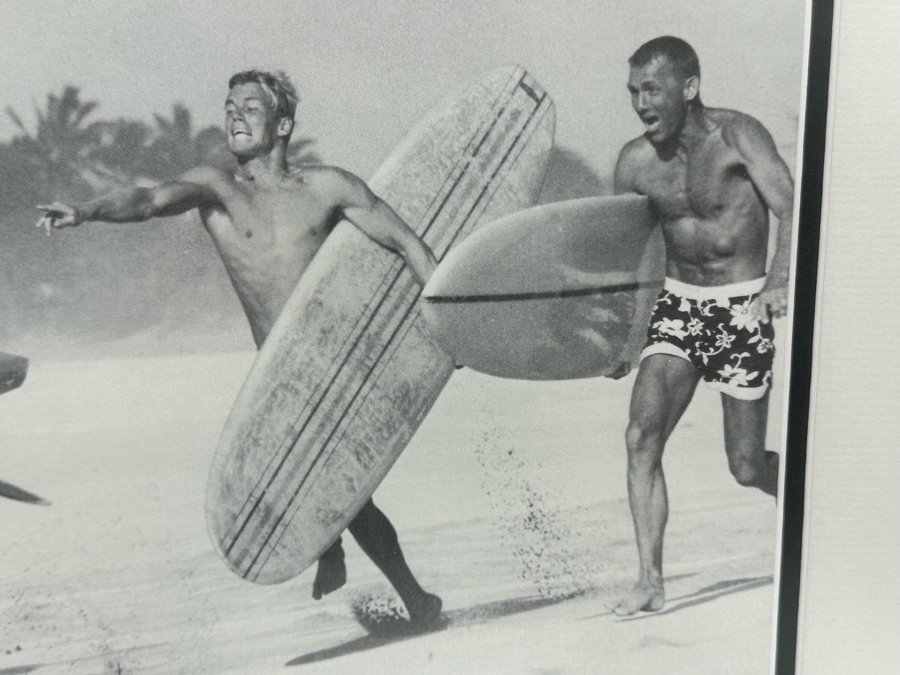 Autographed 'Surfs' Up! Bud Browne' Gun Ho Surf Movie Poster Print 14 X 10 Framed 22 X 18 [Photo 5]