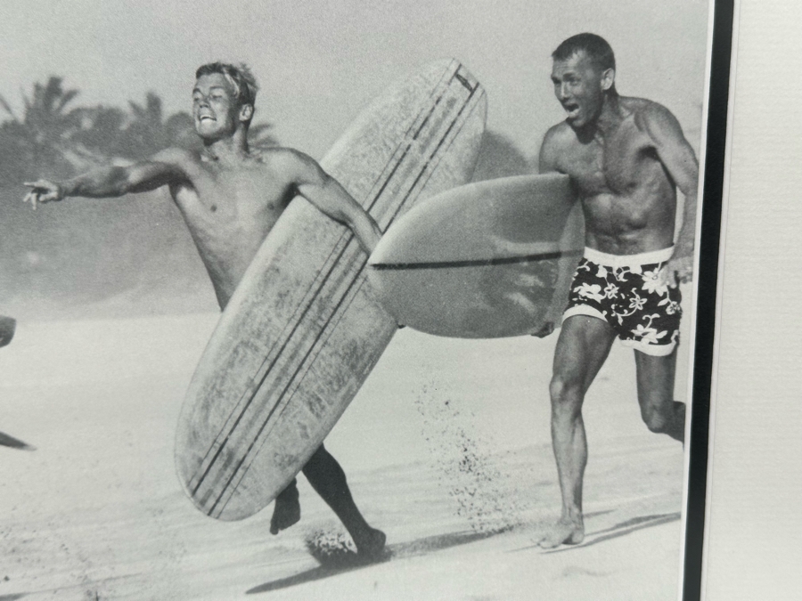 Autographed 'Surfs' Up! Bud Browne' Gun Ho Surf Movie Poster Print 14 X 10 Framed 22 X 18 [Photo 6]