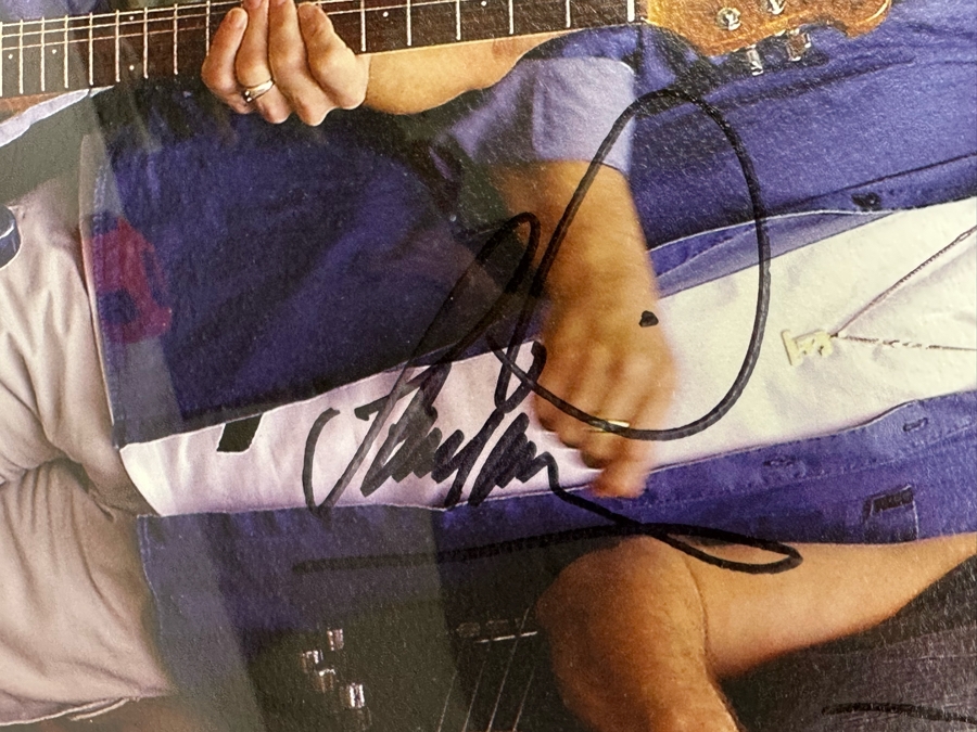 Autographed Deep Purple Rock Poster Framed 26 X 18 [Photo 7]