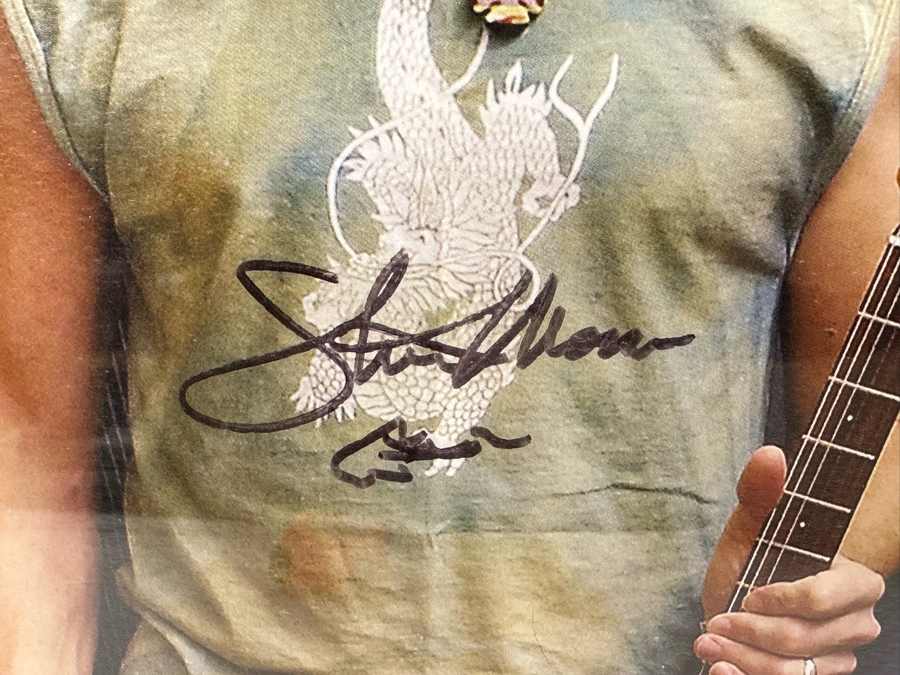 Autographed Deep Purple Rock Poster Framed 26 X 18 [Photo 10]