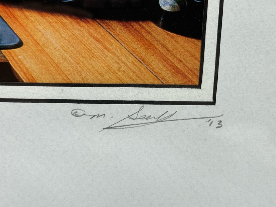 Michael Seewald Signed Photograph Window - Molokai Hawaii 1993 13.5 X 10 Framed 22 X 18 [Photo 8]