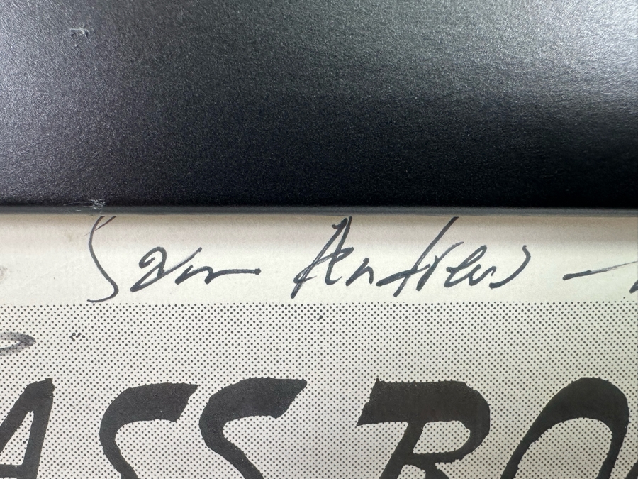 Autographed Original Big Brother Vintage 1966 Avalon Ballroom Family Dog Victor Moscoso A Stone Facade Concert Poster FD-11-2 15 X 22.5 [Photo 9]