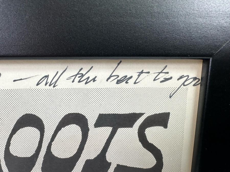 Autographed Original Big Brother Vintage 1966 Avalon Ballroom Family Dog Victor Moscoso A Stone Facade Concert Poster FD-11-2 15 X 22.5 [Photo 10]