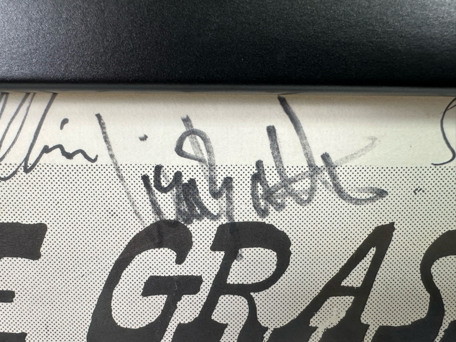 Autographed Original Big Brother Vintage 1966 Avalon Ballroom Family Dog Victor Moscoso A Stone Facade Concert Poster FD-11-2 15 X 22.5 [Photo 8]