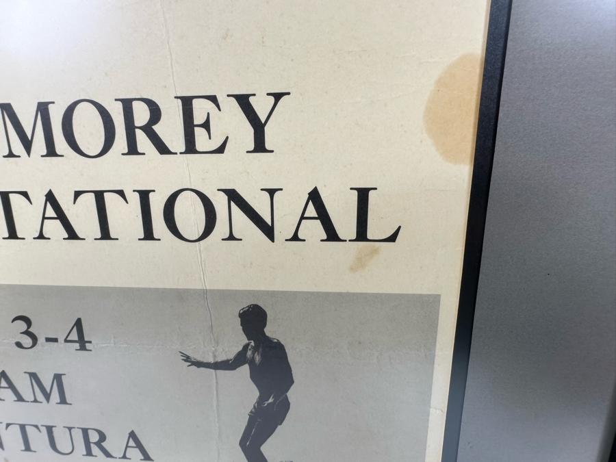 Original Tom Morey Invitational Noseriding Surf Contest The Nation's Finest Surfers Poster Handbill 11 X 14.5 Framed 18 X 21 [Photo 12]