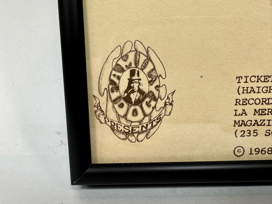 Bill Haley And The Comets, The Drifters And The Flaming Groovies Avalon Ballroom 1968 Family Dog Series Concert Poster (George Hunter) FD-133 14.5 X 22.5 [Photo 6]