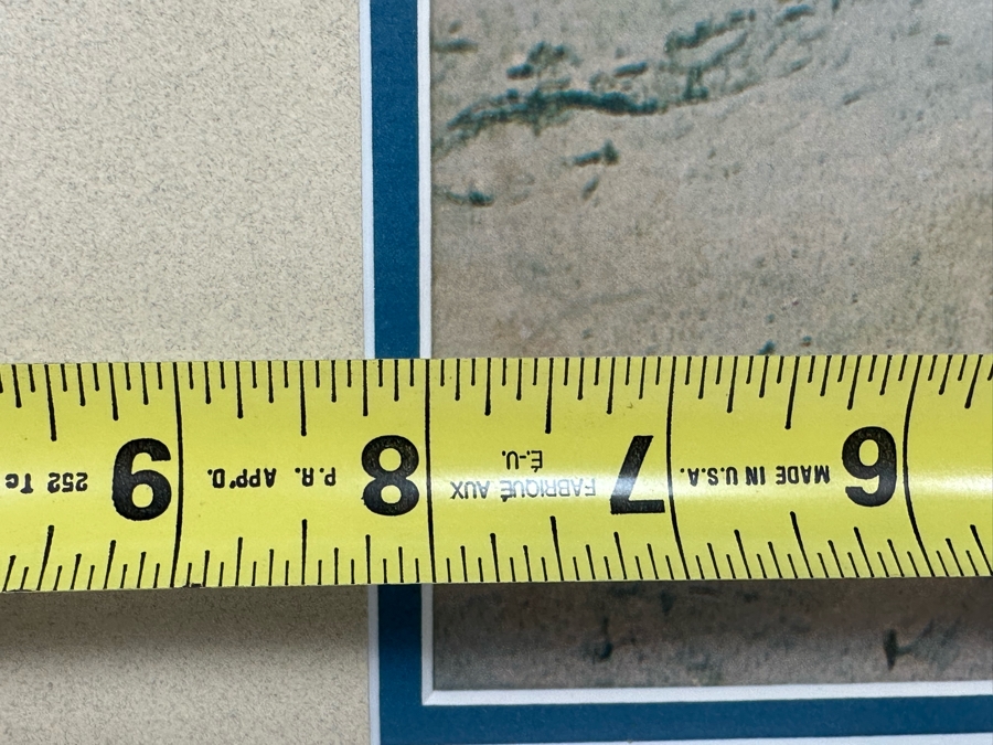 Framed Vintage 1964, October Surf Guide 15 X 18 [Photo 6]