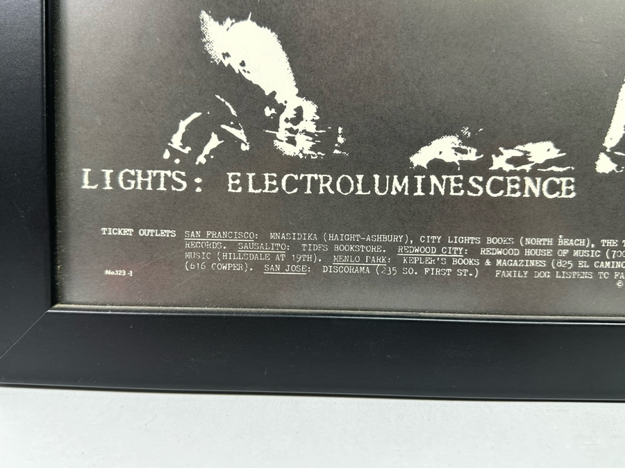 Frumious Bandersnatch, Clear Light, Buddy Guy Vintage 1968 Concert Poster Avalon Ballroom Family Dog FD-123-1 14 X 22 [Photo 9]