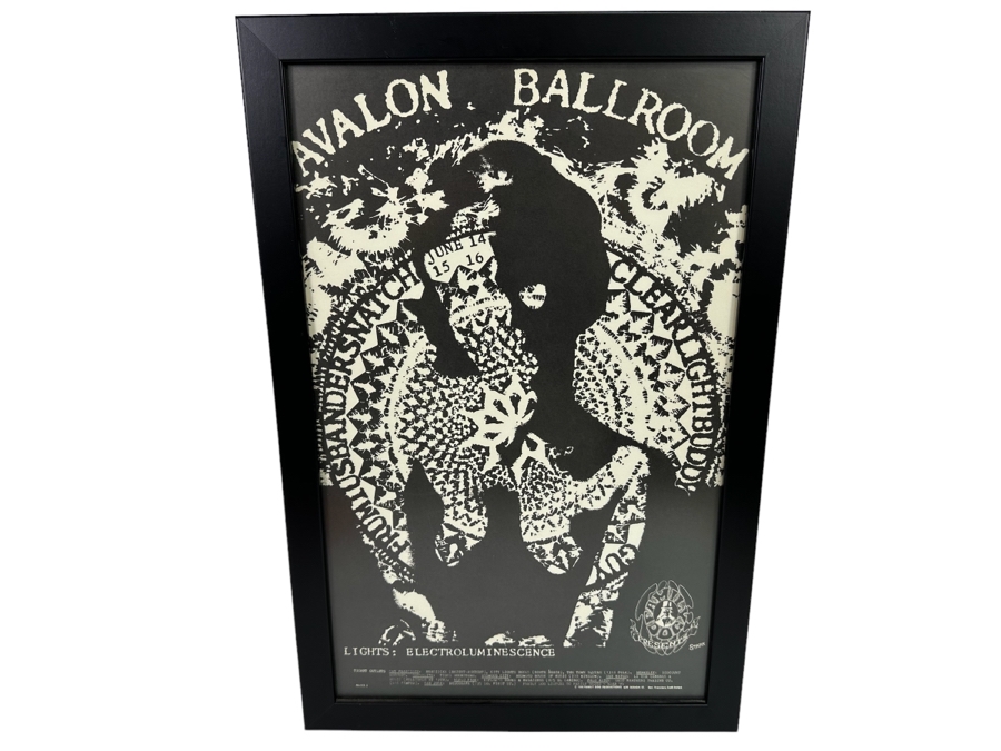 Frumious Bandersnatch, Clear Light, Buddy Guy Vintage 1968 Concert Poster Avalon Ballroom Family Dog FD-123-1 14 X 22 [Photo 1]