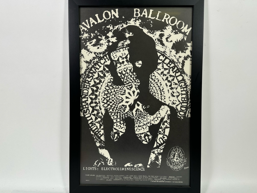 Frumious Bandersnatch, Clear Light, Buddy Guy Vintage 1968 Concert Poster Avalon Ballroom Family Dog FD-123-1 14 X 22 [Photo 14]
