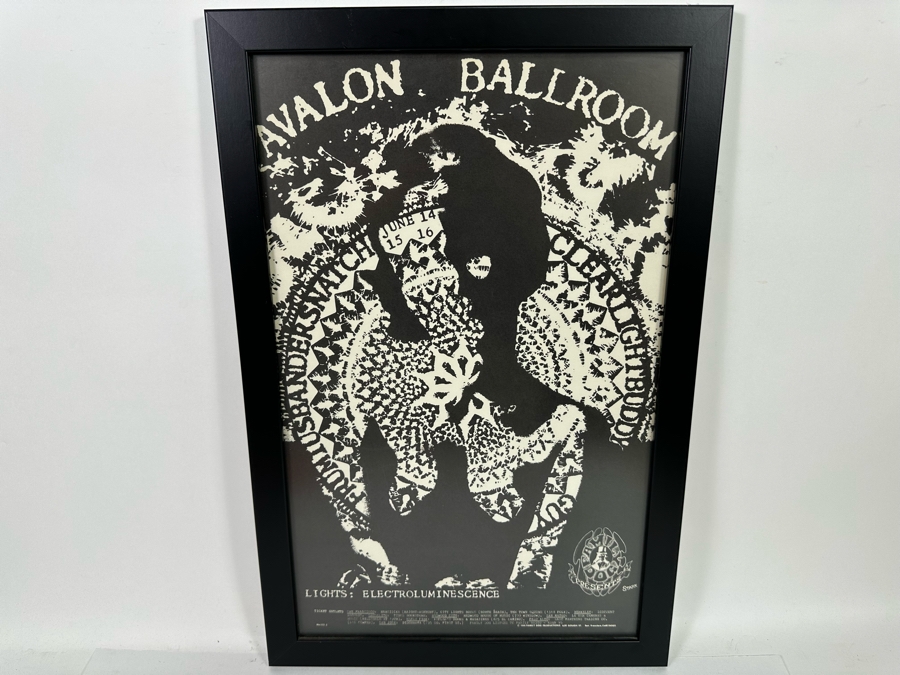 Frumious Bandersnatch, Clear Light, Buddy Guy Vintage 1968 Concert Poster Avalon Ballroom Family Dog FD-123-1 14 X 22 [Photo 3]