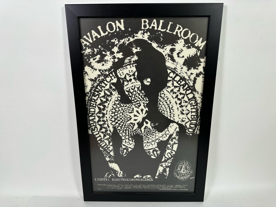 Frumious Bandersnatch, Clear Light, Buddy Guy Vintage 1968 Concert Poster Avalon Ballroom Family Dog FD-123-1 14 X 22 [Photo 2]