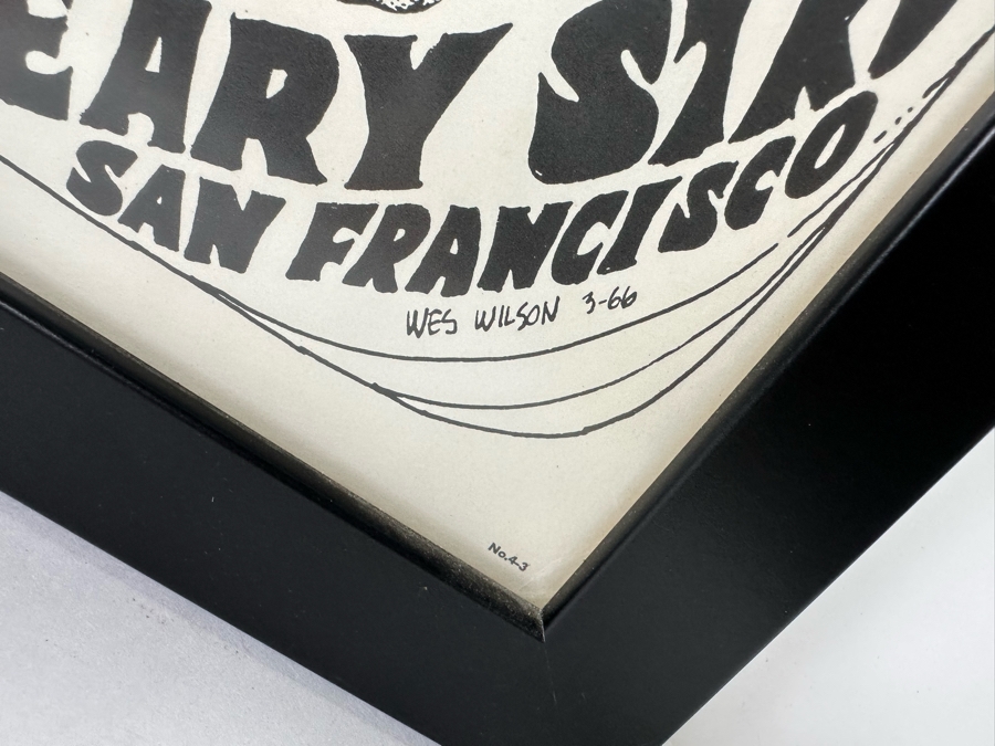 The Love, The Sons Of Adam And The Charlatans Vintage 1966 Concert Poster Fillmore Auditorium Family Dog By Wes Wilson FD-4-3 14 X 20 [Photo 11]