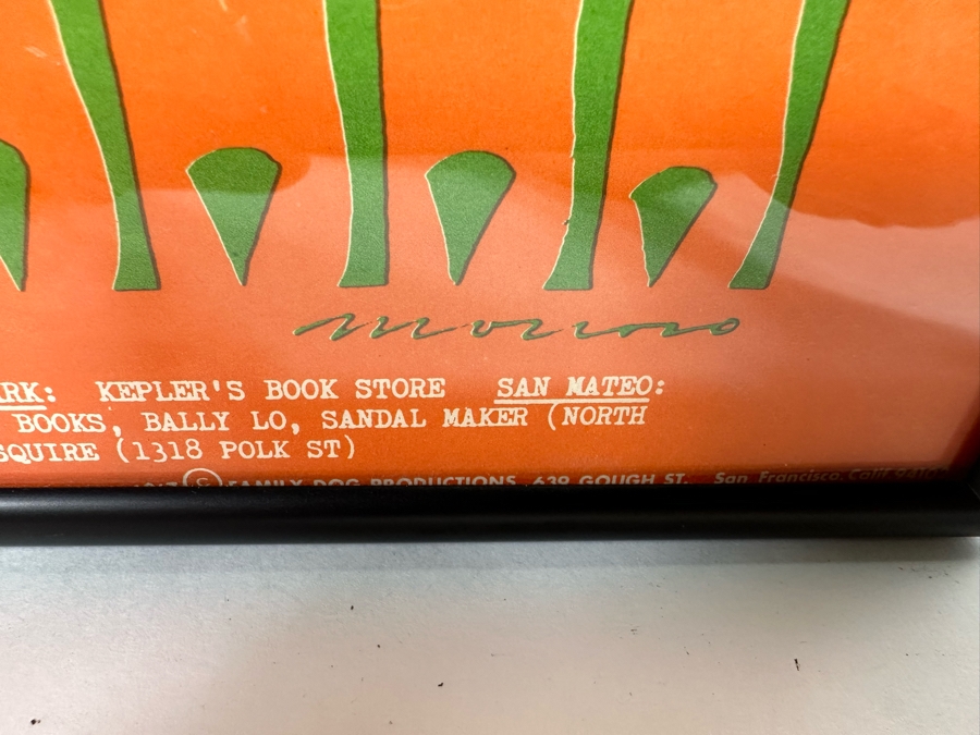 Sphinx Dance; Steve Miller Blues Band, The Peanut Butter Consipiracy And Lee Michaels Vintage 1967 Concert Poster By Victor Moscoso Avalon Ballroom Family Dog FD-47-1 14 X 20 [Photo 14]