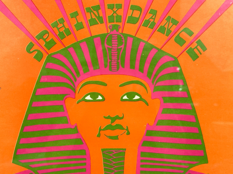 Sphinx Dance; Steve Miller Blues Band, The Peanut Butter Consipiracy And Lee Michaels Vintage 1967 Concert Poster By Victor Moscoso Avalon Ballroom Family Dog FD-47-1 14 X 20 [Photo 4]