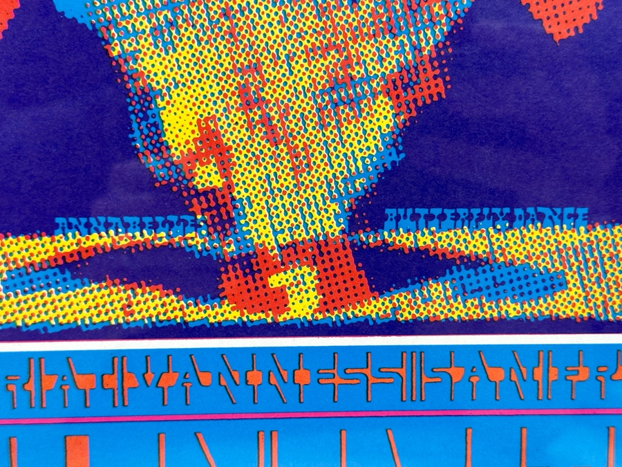 The Doors And The Sparrow Vintage 1967 Concert Poster Avalon Ballroom Victor Moscoso Family Dog FD-61-1 14 X 20 [Photo 8]