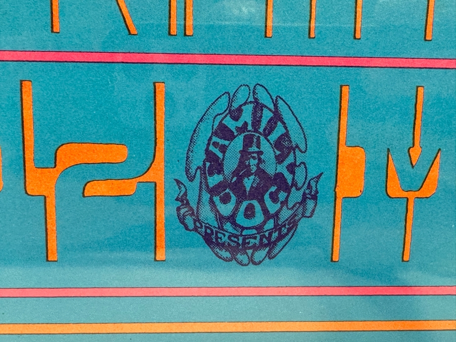 The Doors And The Sparrow Vintage 1967 Concert Poster Avalon Ballroom Victor Moscoso Family Dog FD-61-1 14 X 20 [Photo 10]