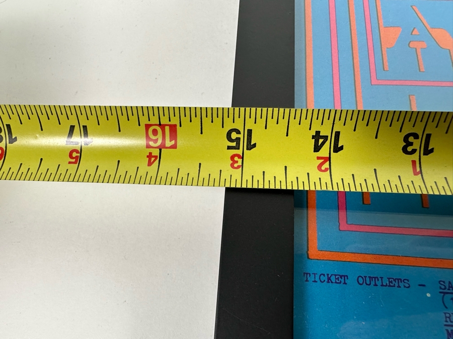 The Doors And The Sparrow Vintage 1967 Concert Poster Avalon Ballroom Victor Moscoso Family Dog FD-61-1 14 X 20 [Photo 16]