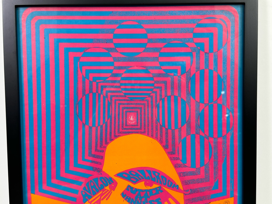 Big Brother & The Holding Company Vintage 1967 Concert Poster Mt. Rushmore Family Dog FD-93-1 14.5 X 20.5 [Photo 5]