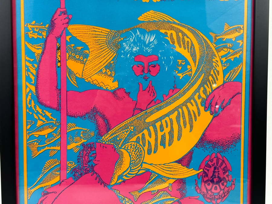 Moby Grape, The Charlatans Vintage 1967 Concert Poster By Victor Moscoso Avalon Ballroom Family Dog FD-49-1 14.5 X 20.5 [Photo 6]