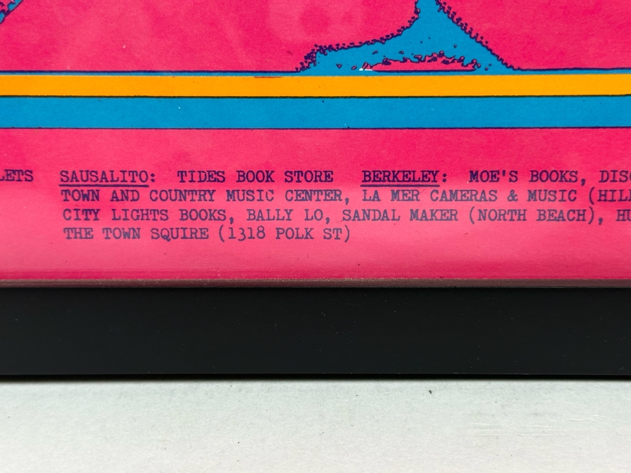 Moby Grape, The Charlatans Vintage 1967 Concert Poster By Victor Moscoso Avalon Ballroom Family Dog FD-49-1 14.5 X 20.5 [Photo 11]