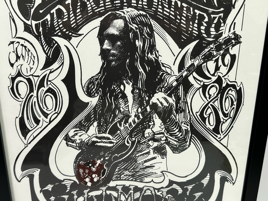 Rick Griffin John Cipollina Tribute Concert Poster At The Fillmore 16.5 X 24.5 [Photo 5]