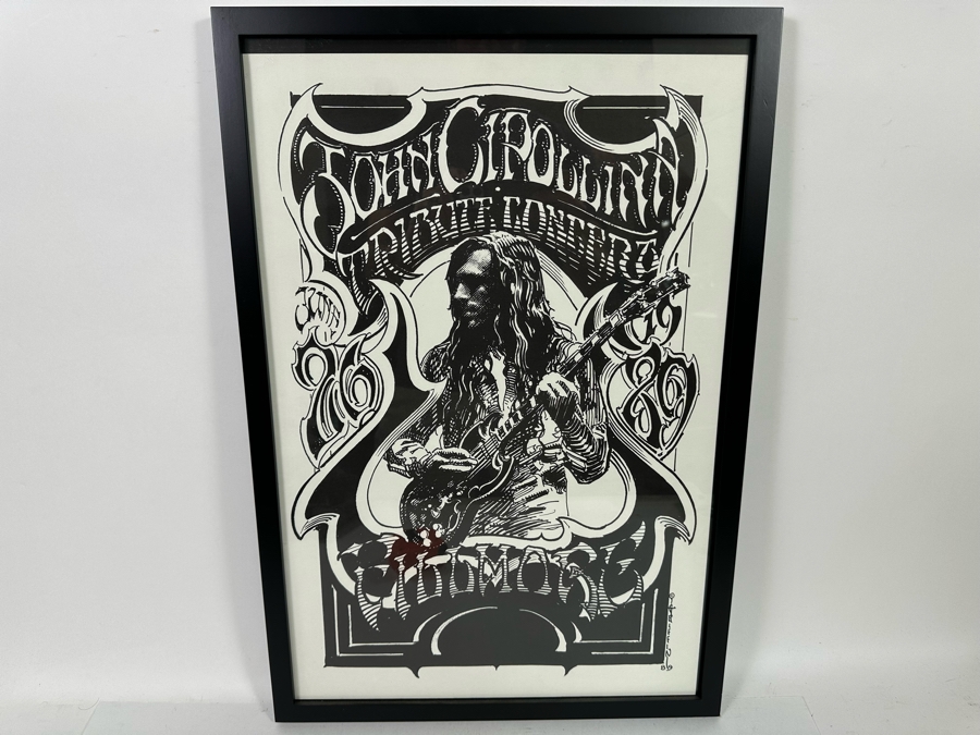 Rick Griffin John Cipollina Tribute Concert Poster At The Fillmore 16.5 X 24.5 [Photo 3]