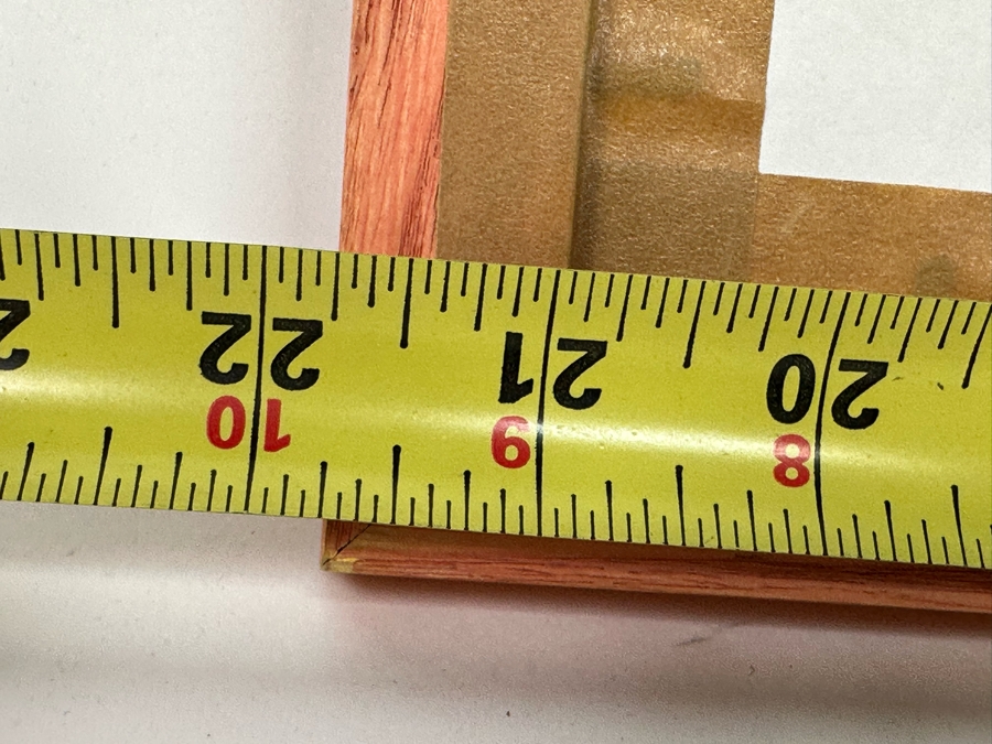 Signed Steve Vaughn Photograph Of Pink Flamingos Framed 21.5 X 10 [Photo 11]