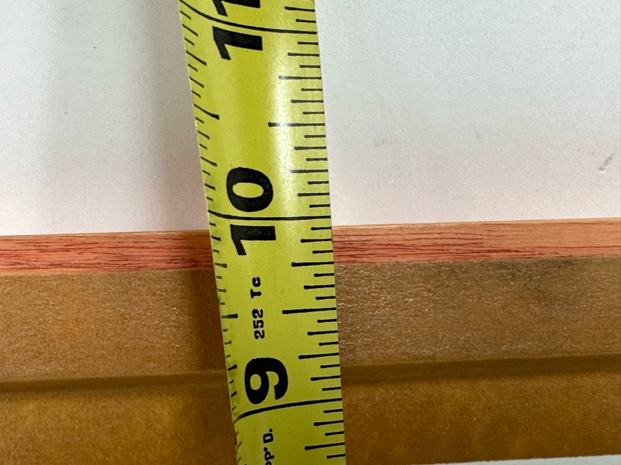 Signed Steve Vaughn Photograph Of Pink Flamingos Framed 21.5 X 10 [Photo 12]