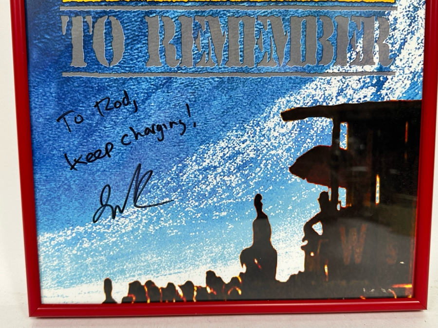 Autographed A Wedge To Remember Surf Movie Poster Hurricane Marie 2014 Southern California Swell Josh Pomer 11 X 17 [Photo 6]