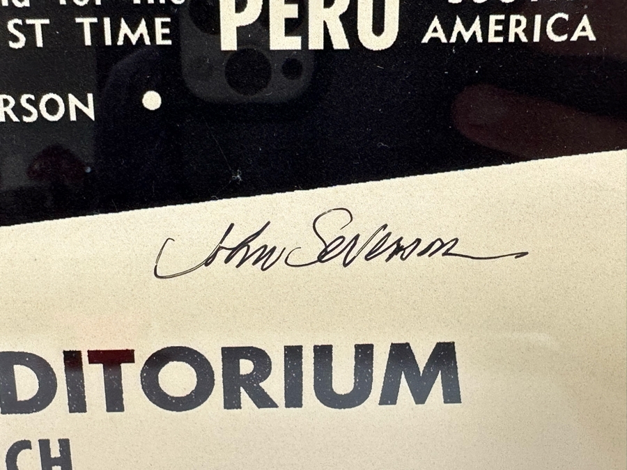 Autographed John Severson Big Wednesday Surf Movie Poster 12 X 18 [Photo 4]