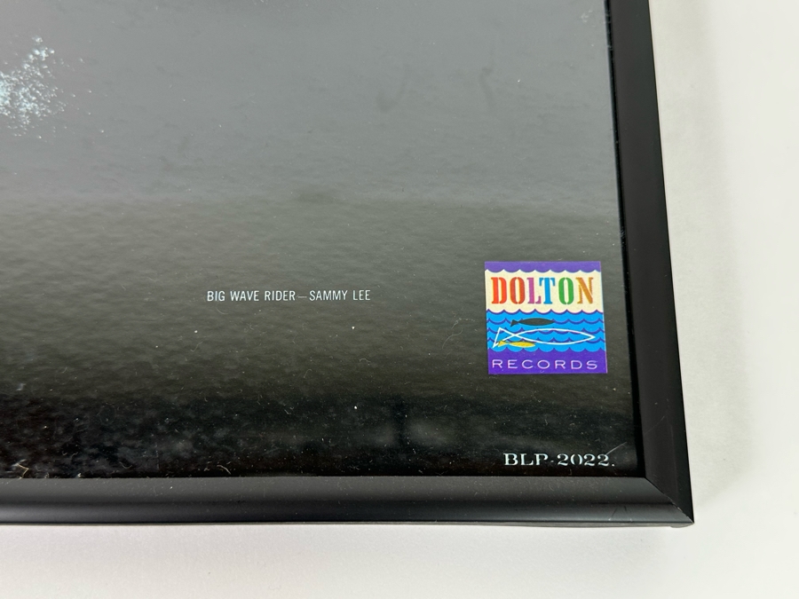 The Ventures 'Surfing' LP Record Framed [Photo 5]