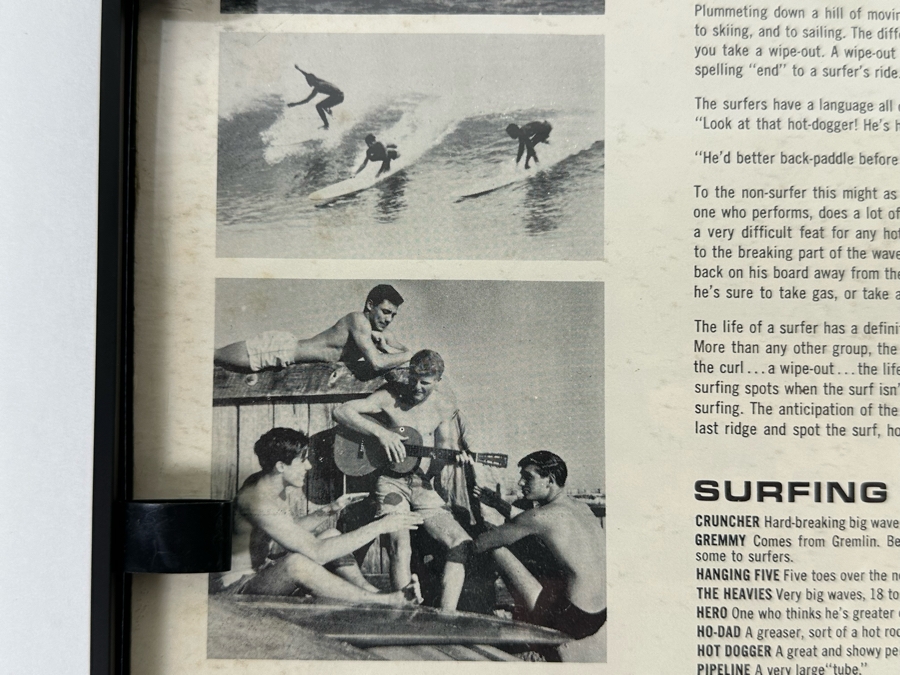 The Ventures 'Surfing' LP Record Framed [Photo 10]