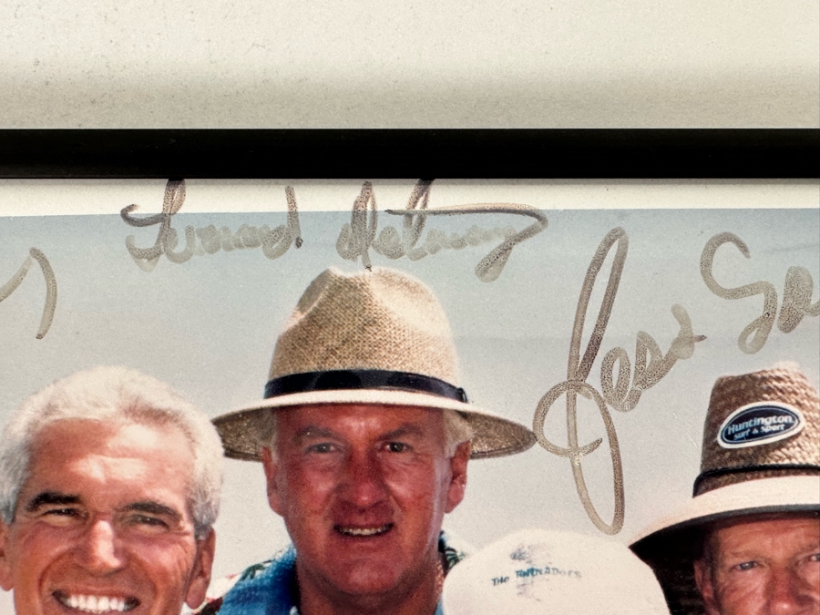 Autographed Color Photograph Of The Surf Music Band The Tornadoes Framed 10 X 8 [Photo 4]