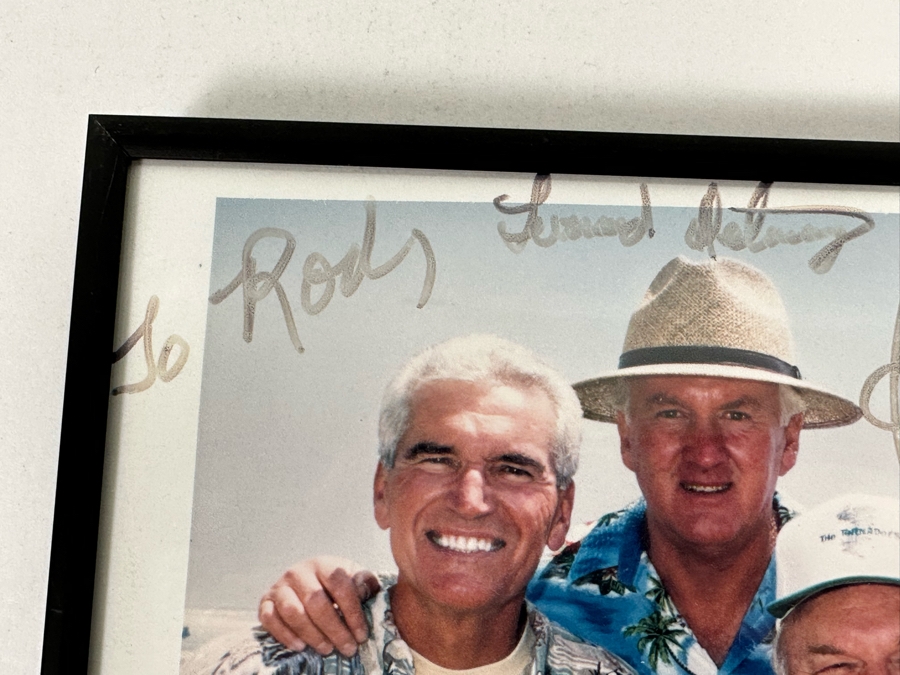 Autographed Color Photograph Of The Surf Music Band The Tornadoes Framed 10 X 8 [Photo 3]
