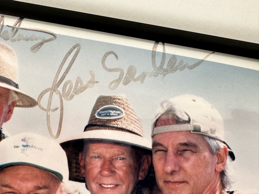 Autographed Color Photograph Of The Surf Music Band The Tornadoes Framed 10 X 8 [Photo 5]