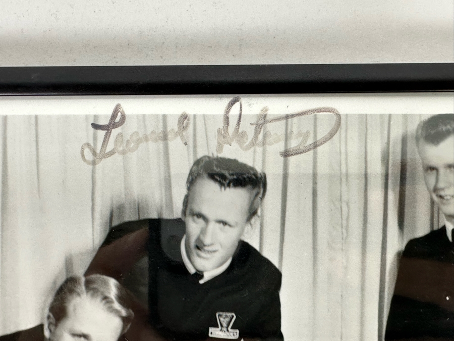 Autographed B&W Photograph Of The Surf Music Band The Tornadoes Framed 10 X 8 [Photo 3]