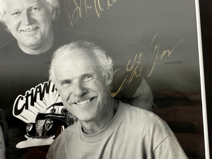 Autographed B&W Photograph Of The Surf Music Band The Chantays Framed 10 X 8 [Photo 6]