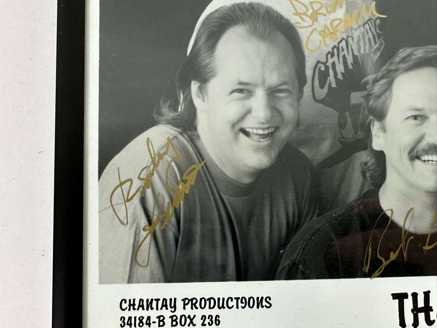 Autographed B&W Photograph Of The Surf Music Band The Chantays Framed 10 X 8 [Photo 4]