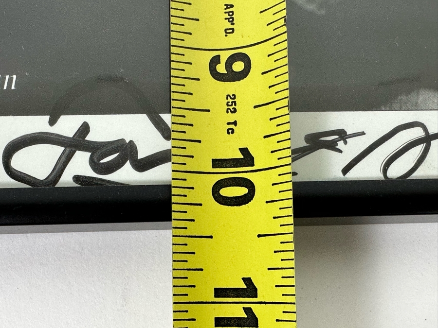 Autographed B&W Photograph Of The Surf Music Band Jan & Dean Framed 8 X 10 [Photo 8]