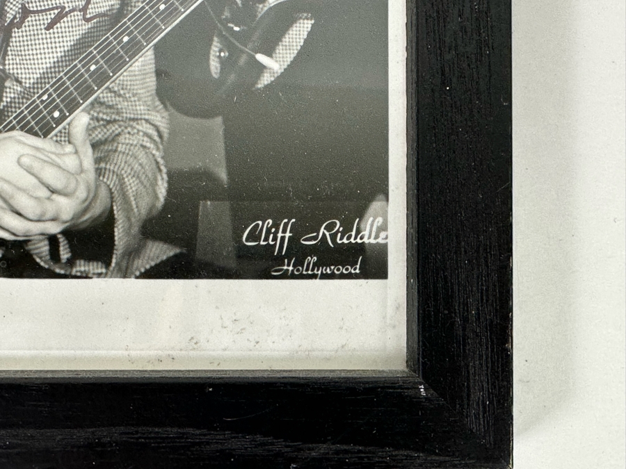 Autographed B&W Photograph Of The Surf Music Band The Lively Ones Framed 9 X 11 [Photo 6]