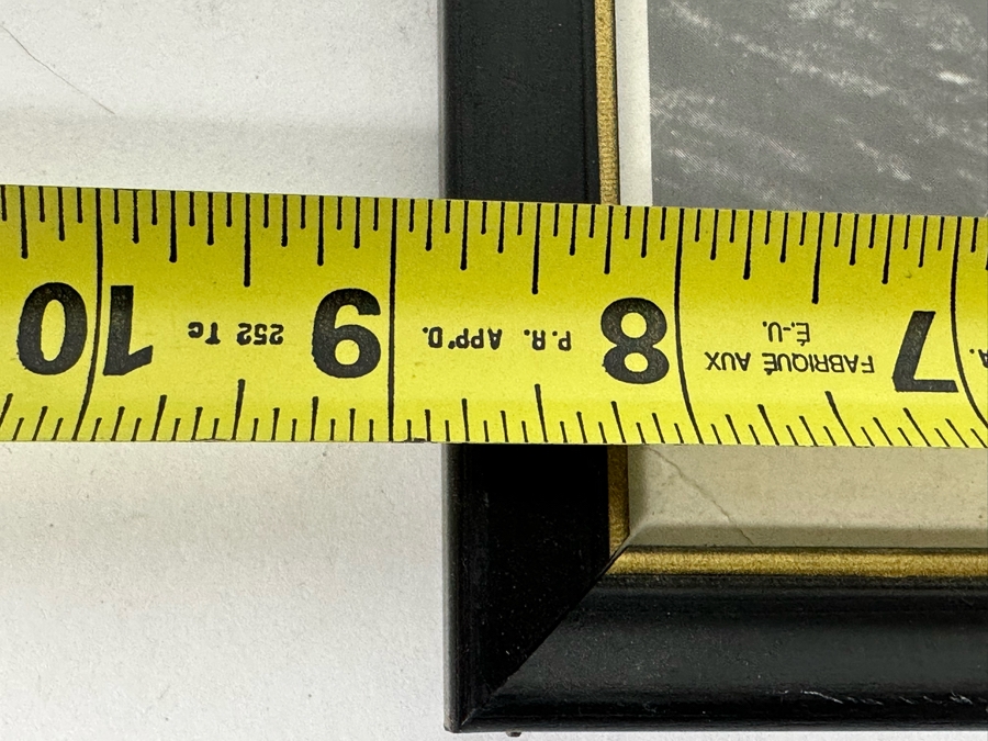 Autographed B&W Poster Of Paul Strauch, Jr. International Surfing Champion Duke Kahanamoku Surf Club International Market Place, Waikiki Beach, Hawaii Framed 9 X 11 [Photo 10]