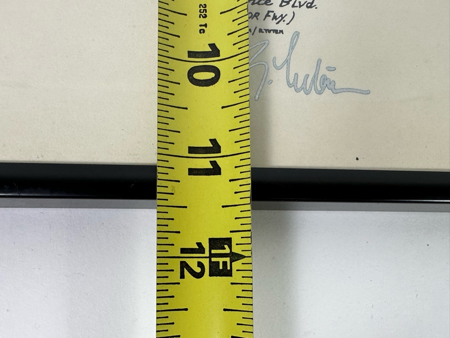 Autographed South Bay Surf Band Reunion 1986 Conert Poster The Bel-Airs, The Challengers Framed 9 X 11 [Photo 11]