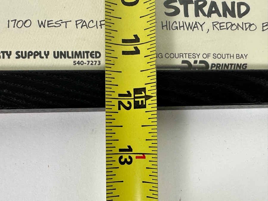 Surf Band Reunion 1988 Conert Poster A Benefit For The Redondo Beach Pier The Bel-Airs, The Packards, The Halibuts Framed 9.5 X 12 [Photo 11]