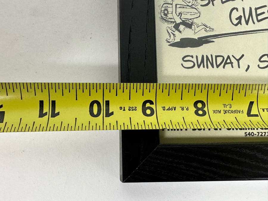 Surf Band Reunion 1988 Conert Poster A Benefit For The Redondo Beach Pier The Bel-Airs, The Packards, The Halibuts Framed 9.5 X 12 [Photo 10]