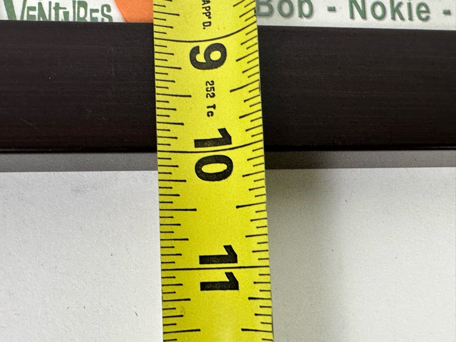 Autographed Color Photograph Of The Surf Music Band The Ventures With Several The Ventures Guitar Picks Framed 12 X 10 [Photo 13]