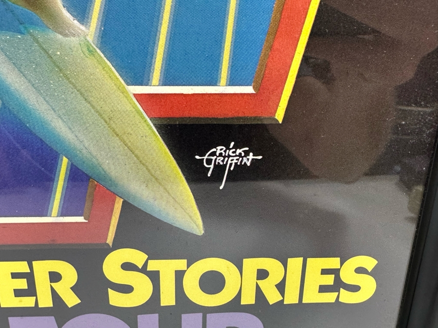 Five Summer Stories Surf Movie Poster Artwork By Rick Griffin Framed 13.5 X 18.5 [Photo 6]
