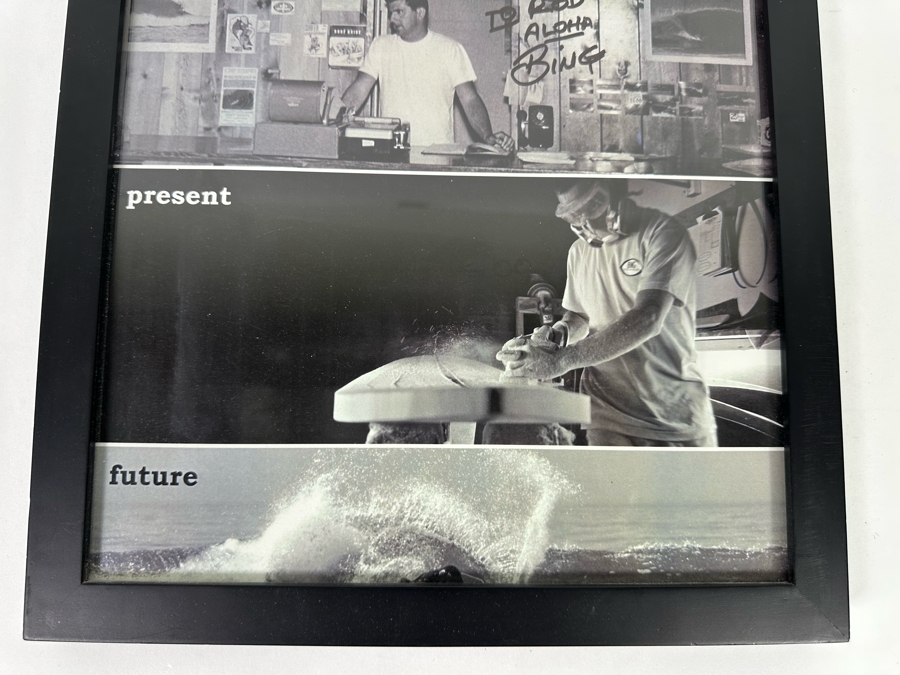 Autographed Bing Surfboards Advertisement Framed 12 X 15 [Photo 6]