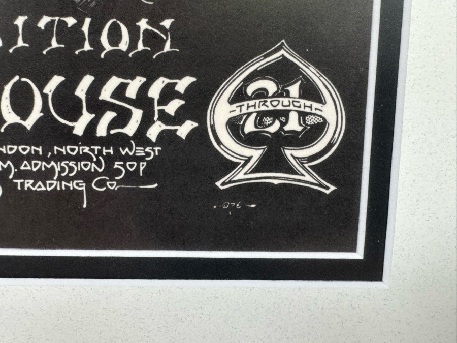 Rick Griffin Art Exhibition Poster Round House London Vintage 1976 8 X 11 Framed 15 X 18 [Photo 9]