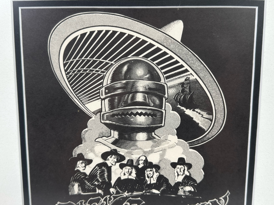 Rick Griffin Art Exhibition Poster Round House London Vintage 1976 8 X 11 Framed 15 X 18 [Photo 5]